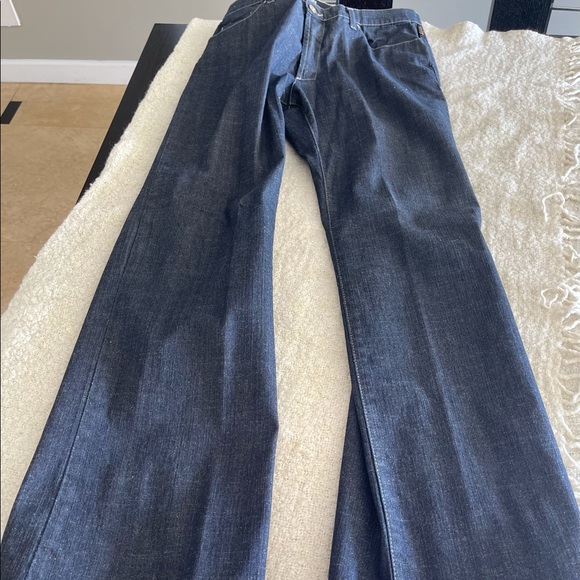 Vintage VERSACE blue jean with a LOGO JEANS - Picture 2 of 11